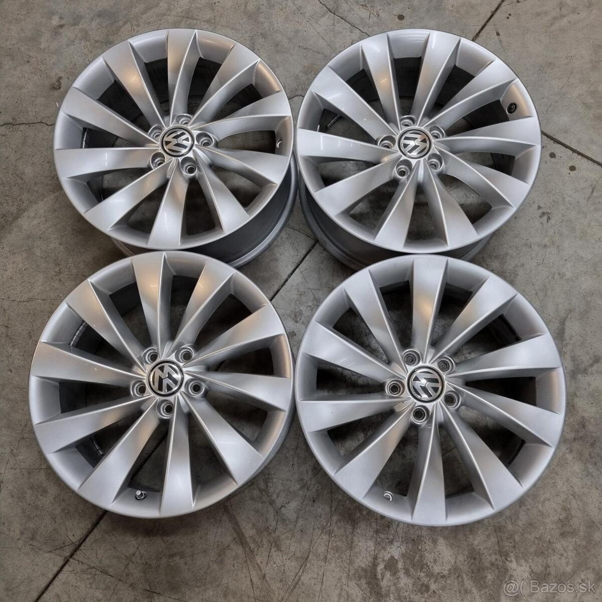 Originál Volkswagen SCIROCCO disky 5x112 R18 ET41