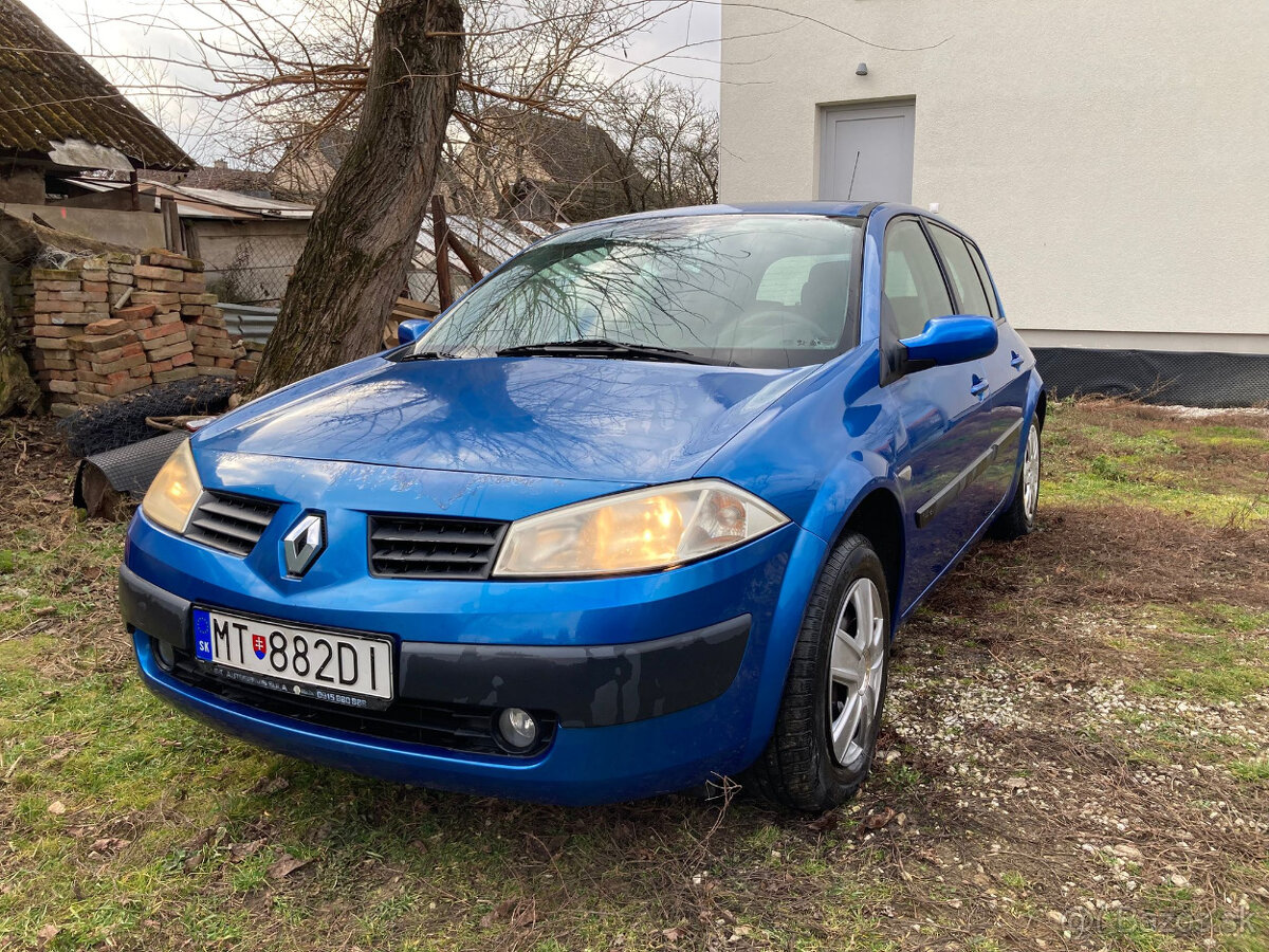 Renault Megane 2, 1.4 16v 72 kW (2002)