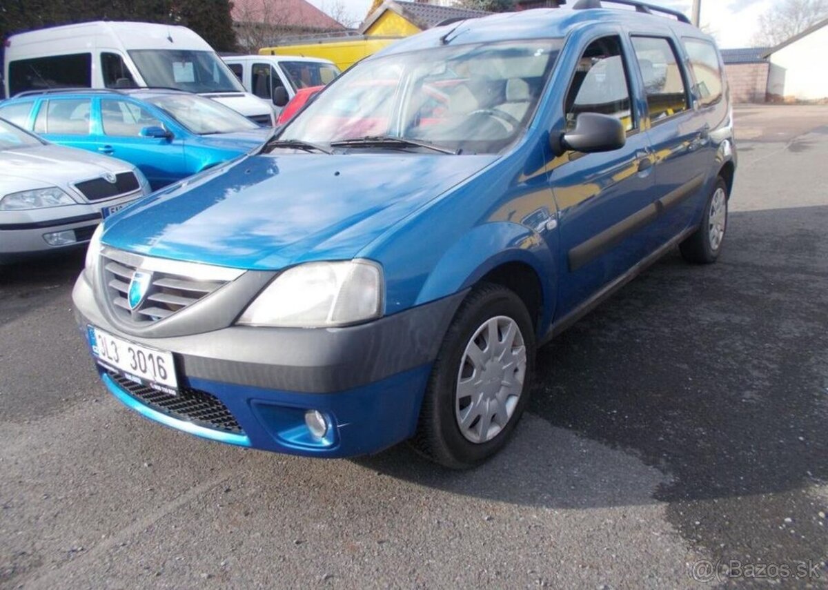 Dacia Logan 1,4 55KW zachovalé,koup ČR benzín manuál 55 kw