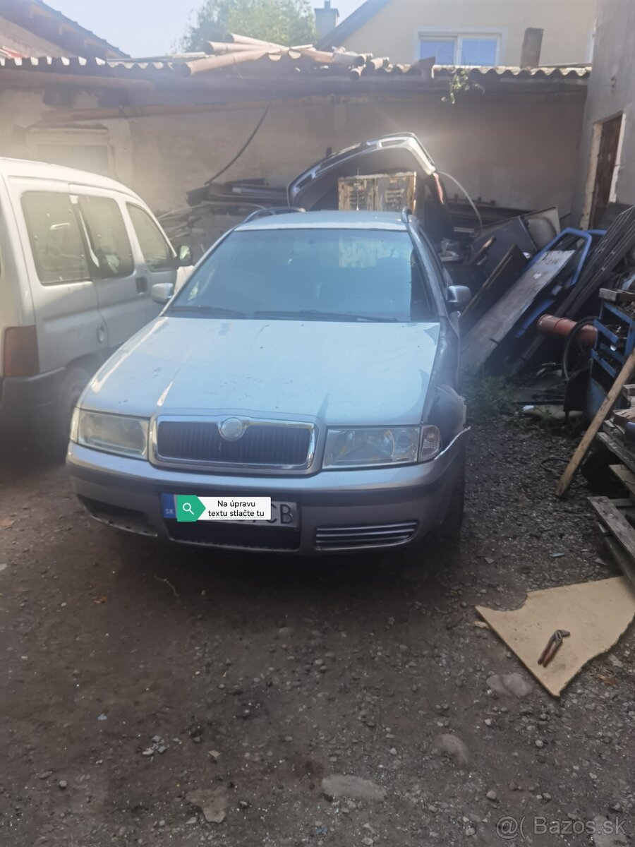 Rozpredám škoda octavia 1.9tdi 74kv