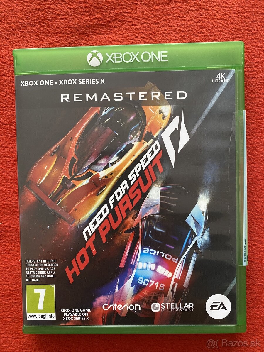 Predám NFS Hot Pursuit -Remastered