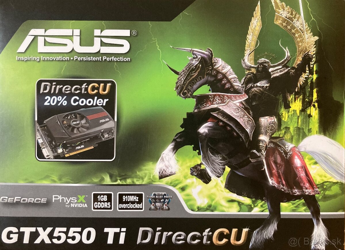 Asus GeForce GTX 550 Ti DirectCU