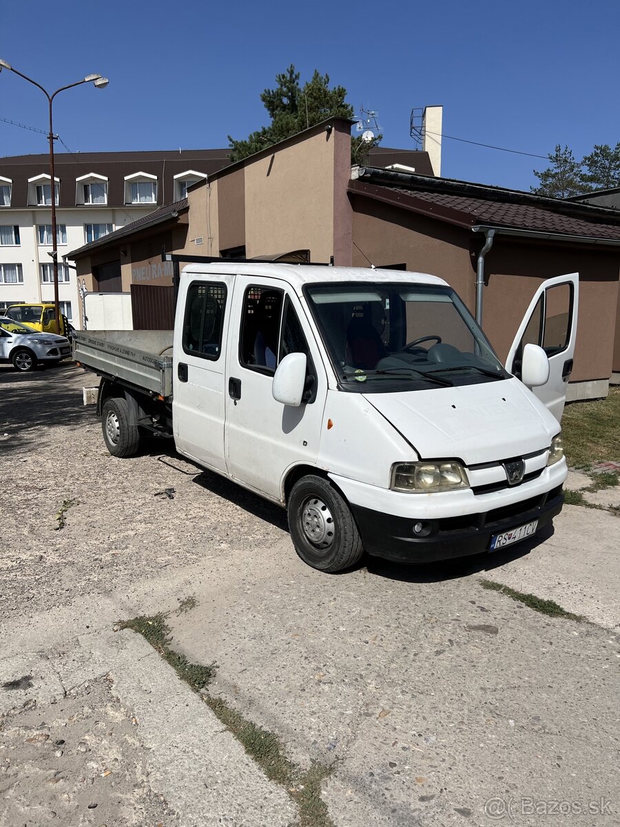 Peugeot boxer valník