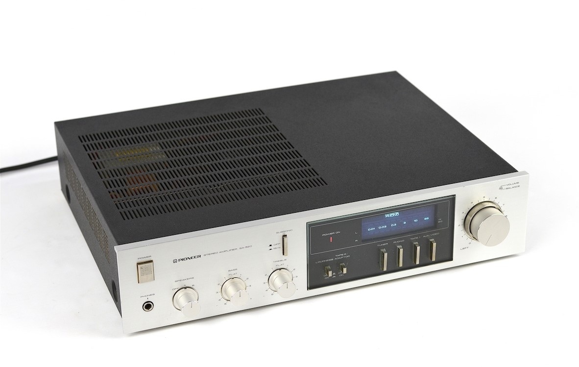 PIONEER HIFI sestava..SA-520+TX-720 (1980-81)Top stav.