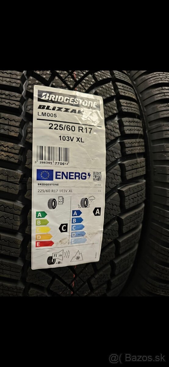 BRIDGESTONE 225/60 R17 LM005 103V XL