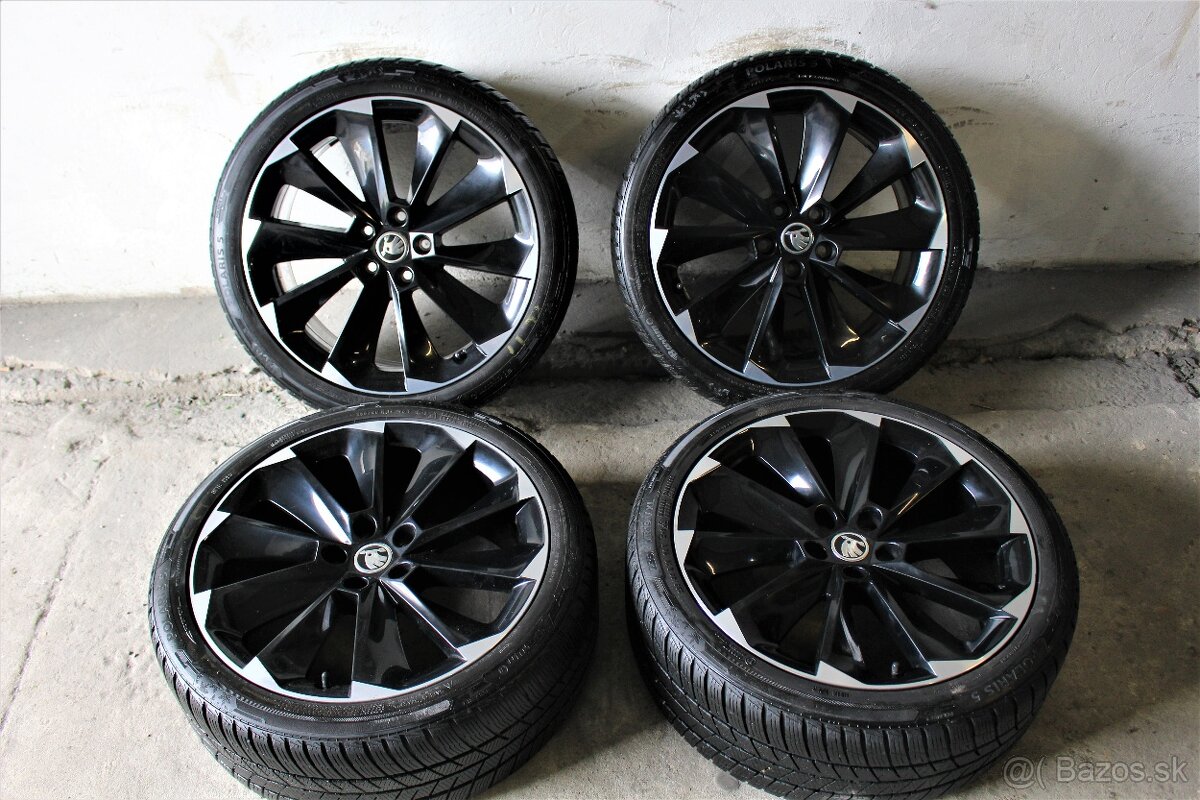 19"--ORIGINAL----ŠKODA--SUPERB--5x112 R19--ZIMNA SADA