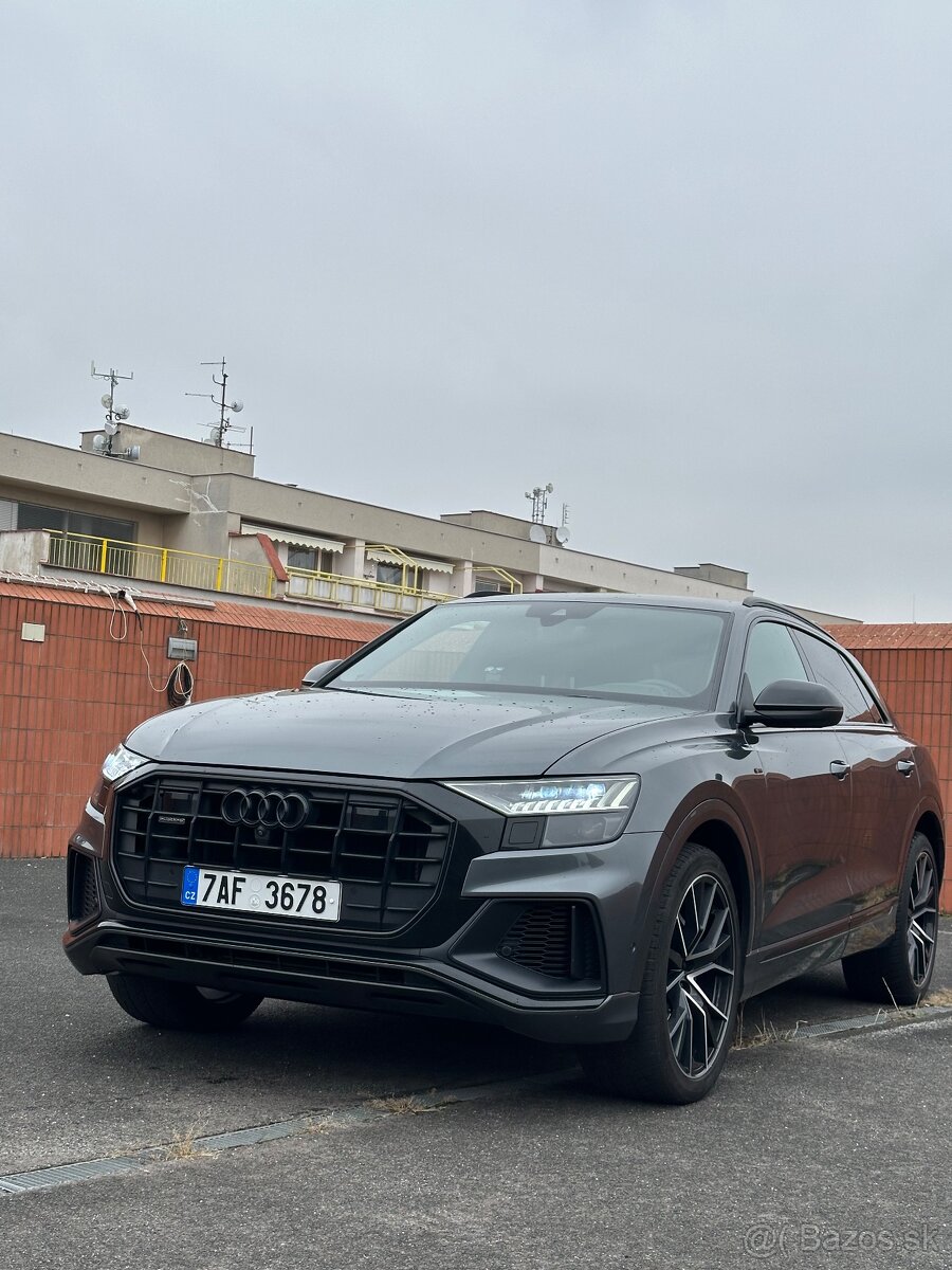 AUDI Q8 S-LINE,MATRIX,MASÁŽE,BANG OLUFSEN