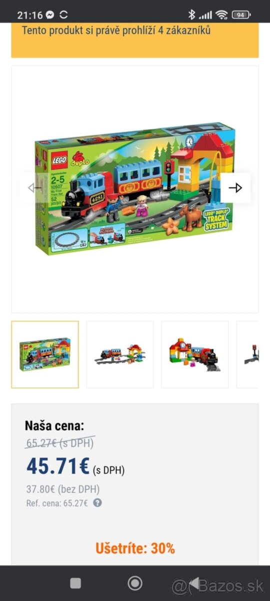 Vlacik Lego Duplo