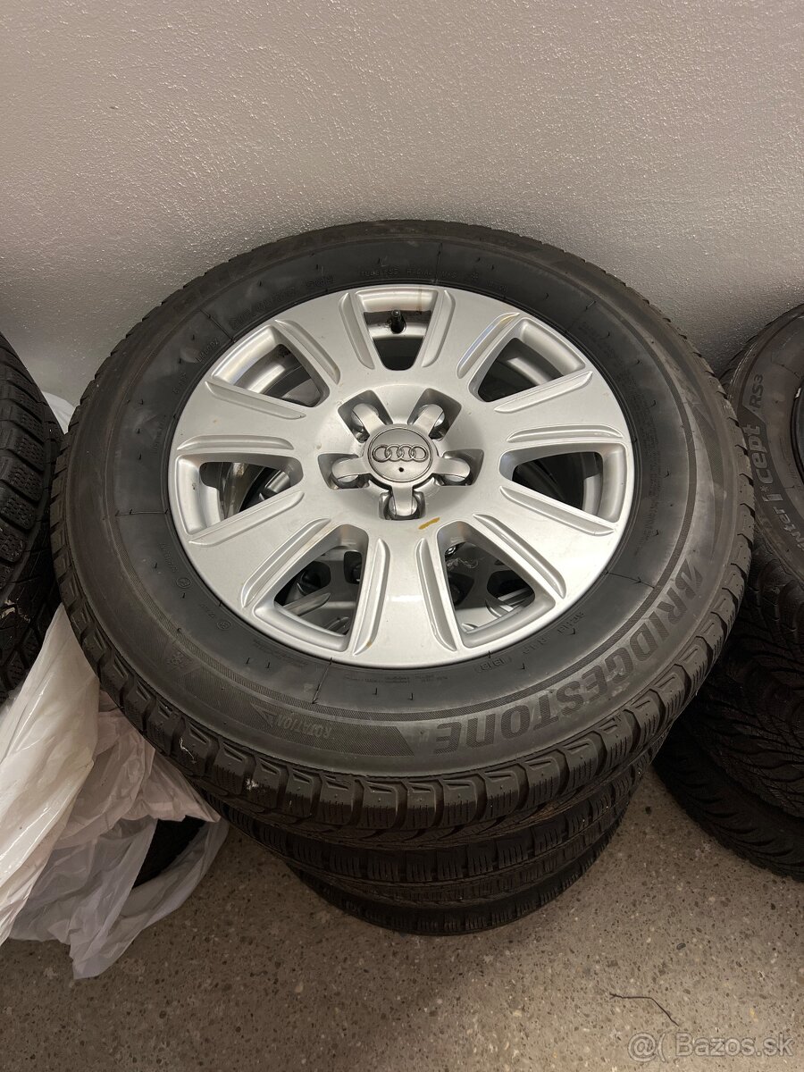 Zimná sada Audi 5x112 R16 + Bridgestone 215/65 R16