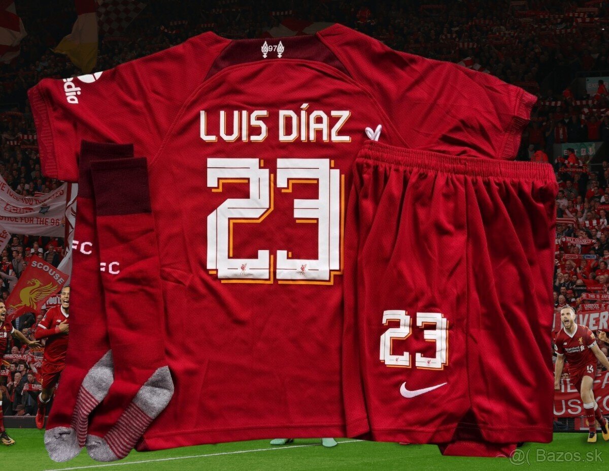 detský dres Luis Diaz Liverpool FC Liga Majstrov 125-135cm