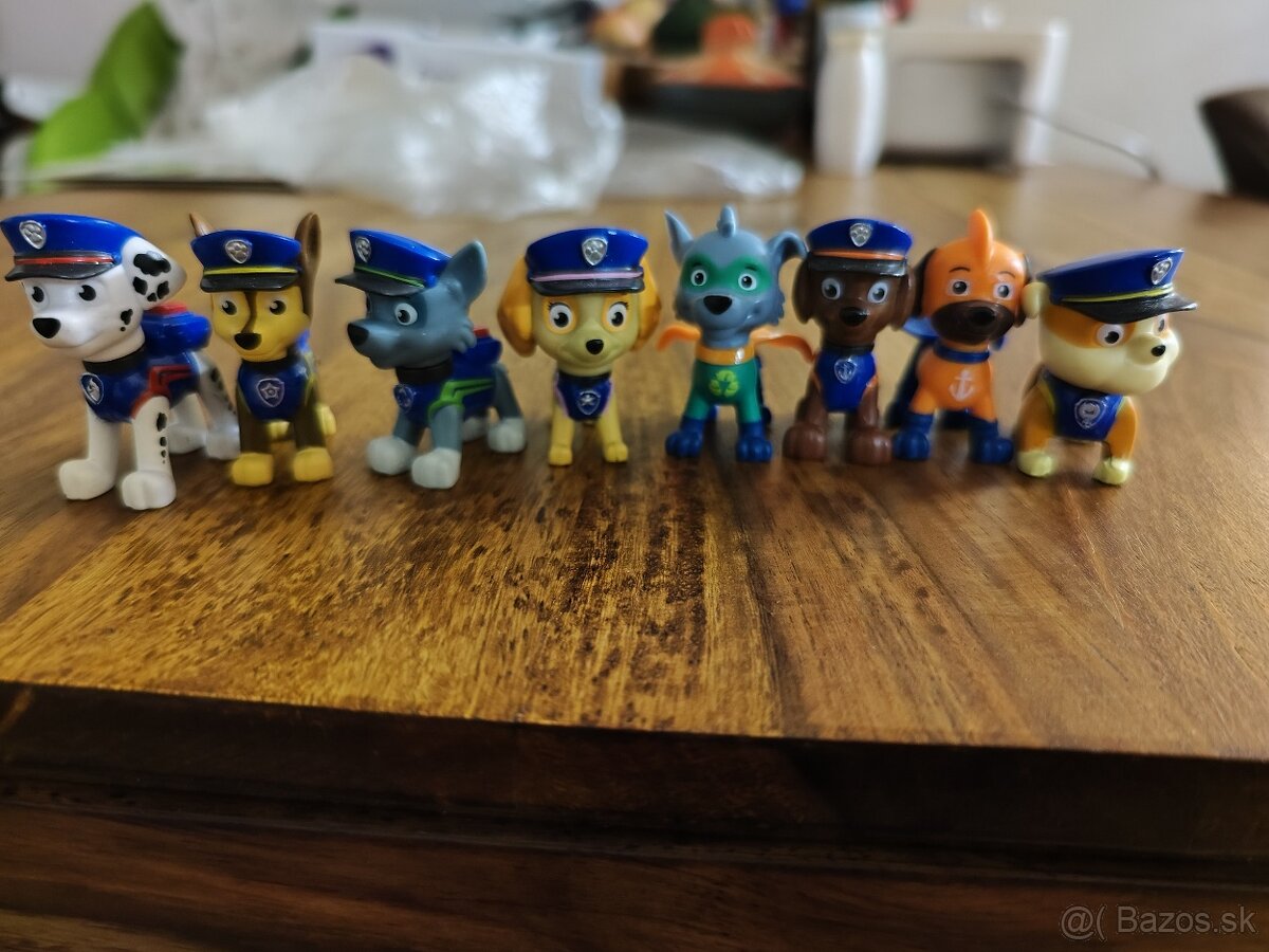 8 postavičiek Paw Patrol Labková patrola