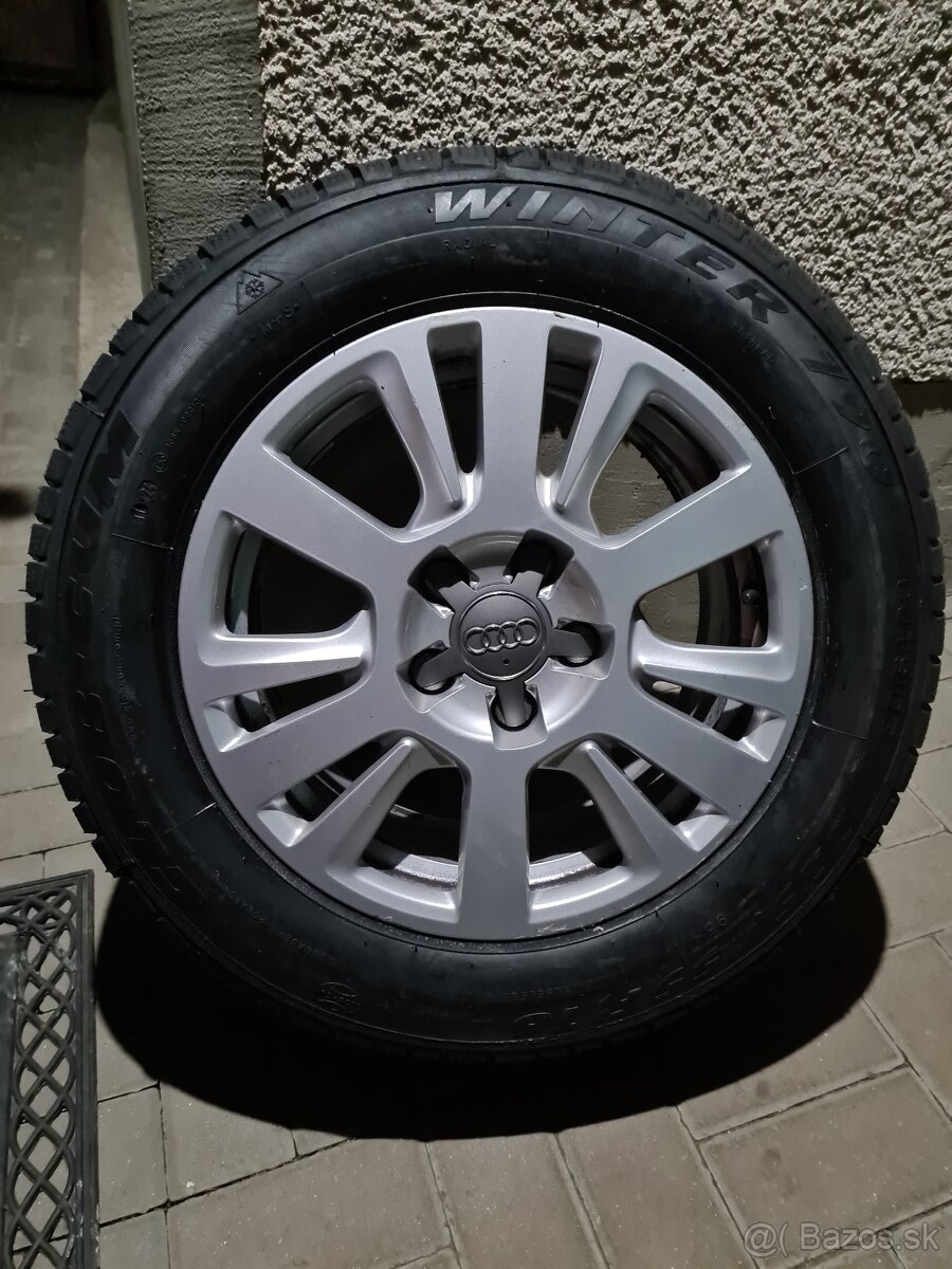 Predám zimné gumy s diskami 225/55 R16