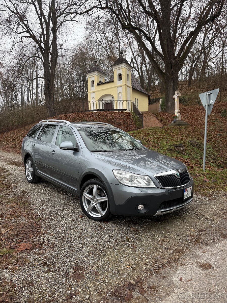 Škoda Octavia 2 Scout 2.0 TDI 103kw 4x4 Navi,BT,Xenon,Ťažné