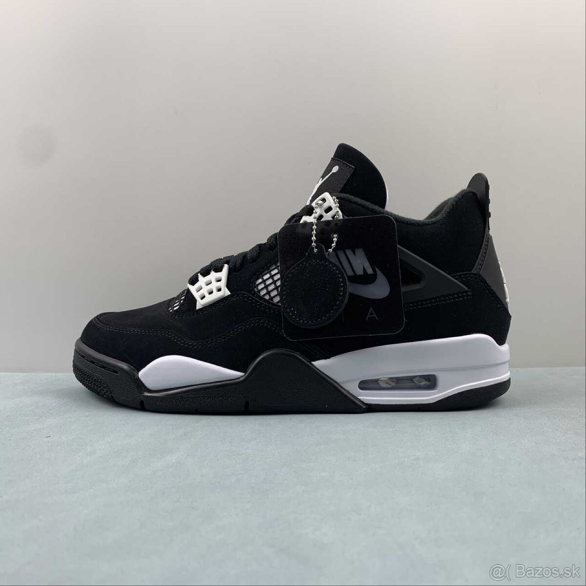 Nike Air Jordan 4 bielo-čierne