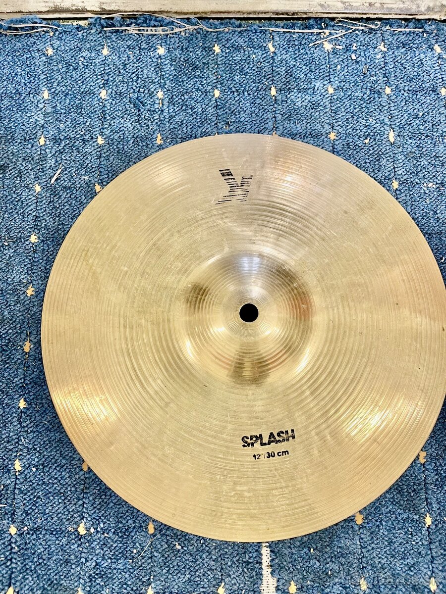 K Zildjian 12" splash. 90" léta.