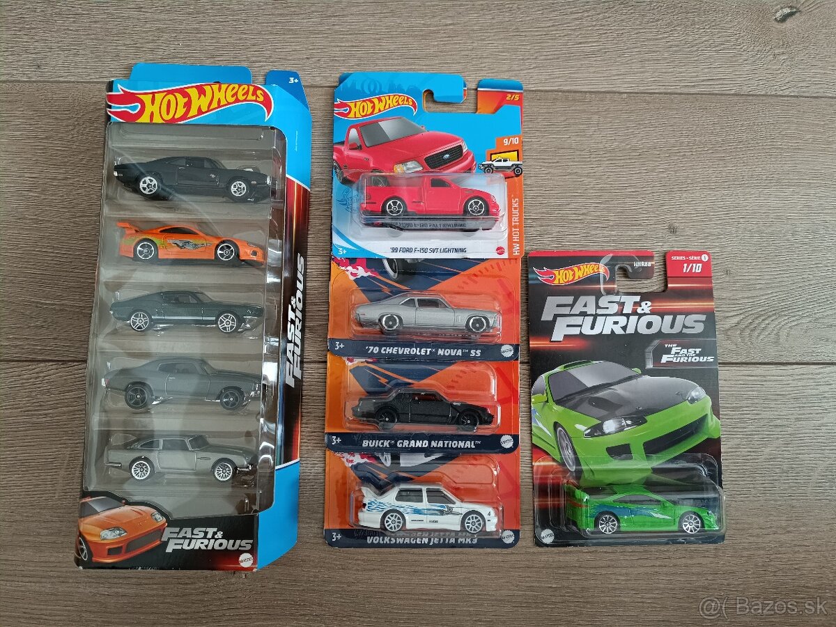 Hotwheels Fast&Furious SET