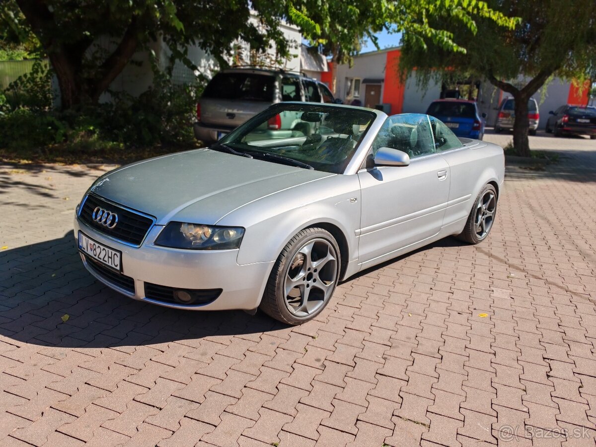 Audi A4 Cabrio 2,5 TDi 120kW