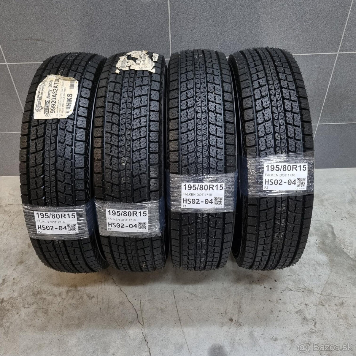 Zimné pneumatiky 195/80 R15 FALKEN DOT1718