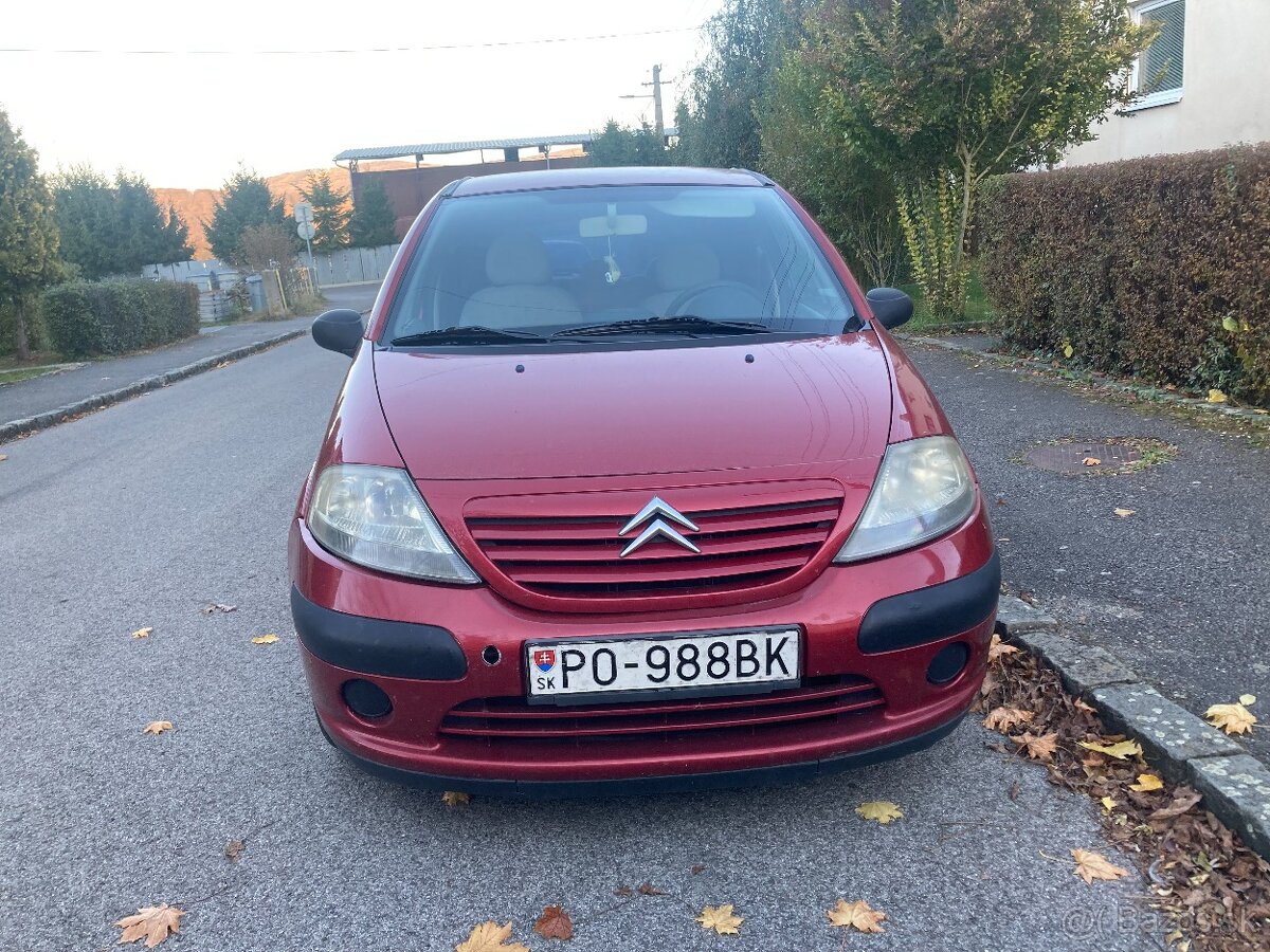 Predám Citroën C3 1.1.li - benzín