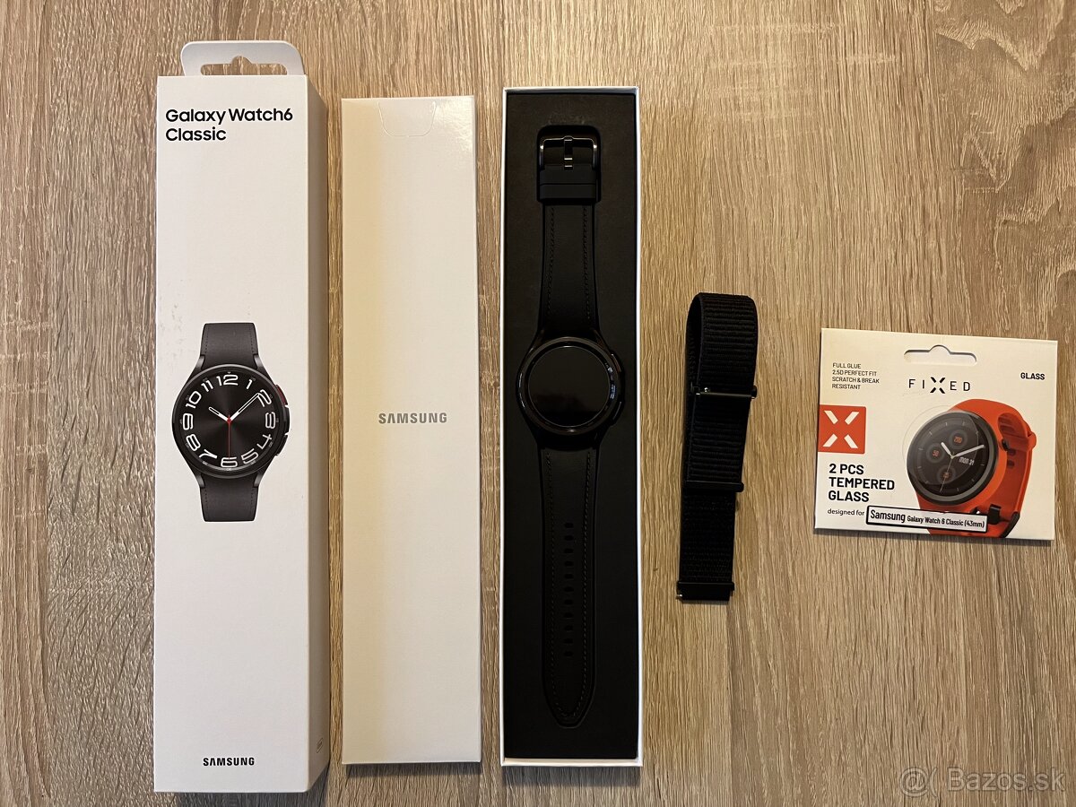 Predam Samsung Galaxy Watch 6 Classic 43mm Black