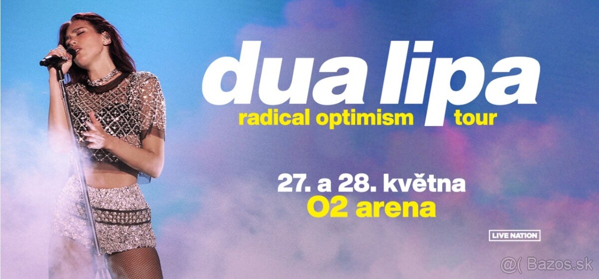 Dua Lipa – praha 28.5.2025