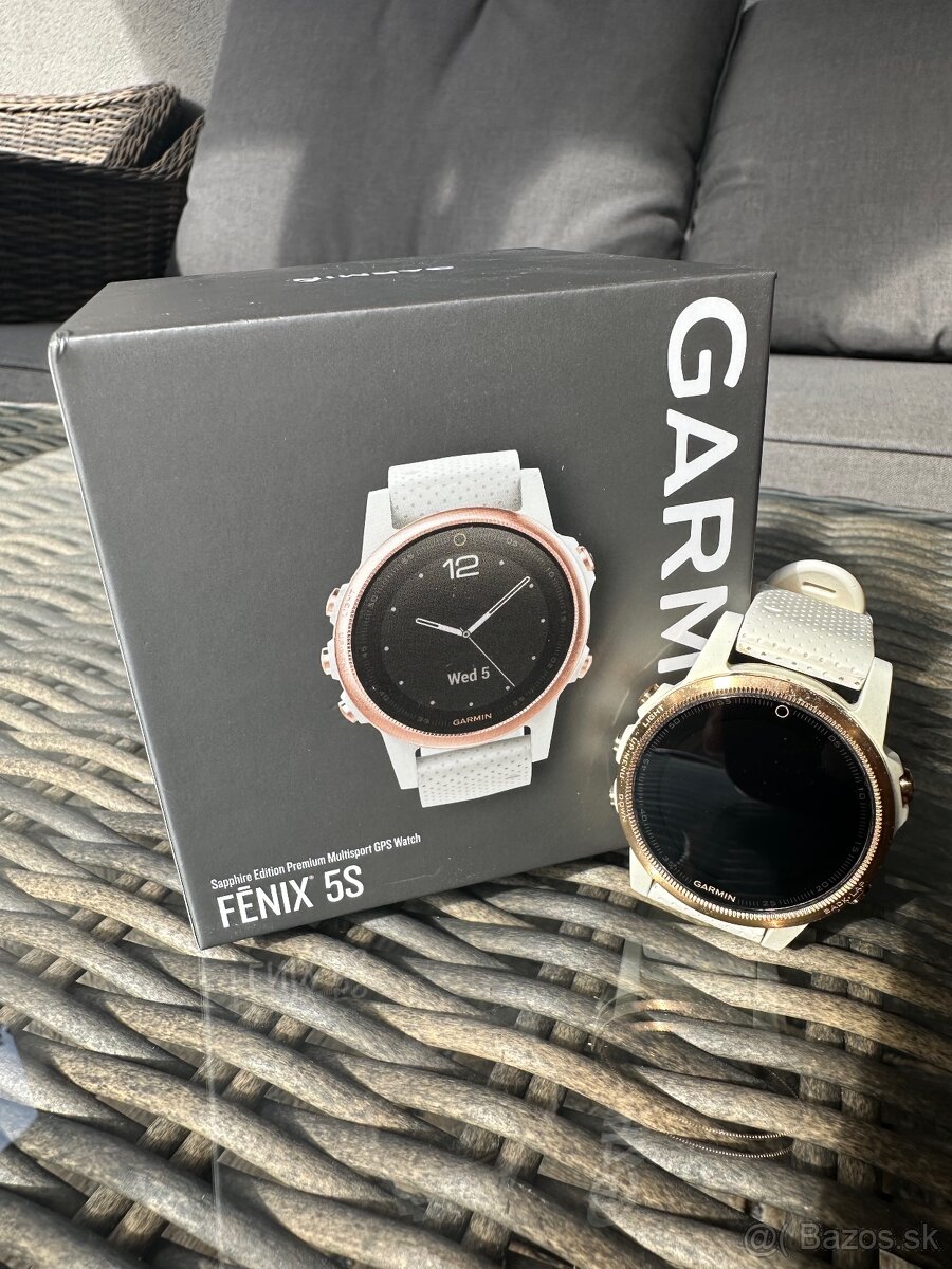 Predám elegantné športové hodinky Garmin Fenix 5S Rose Gold