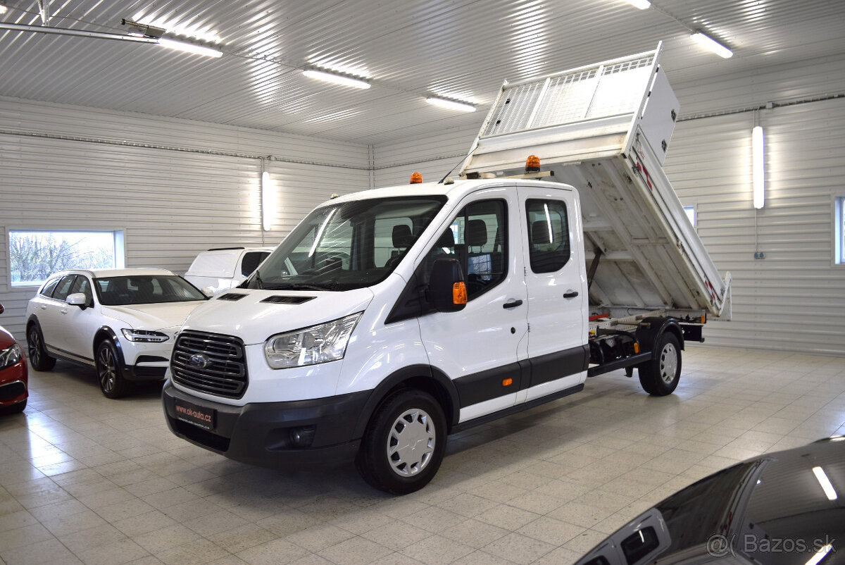 Ford Transit 2.0 TDI DOUBLE CABINA SKLÁPĚČ 2018-DPH