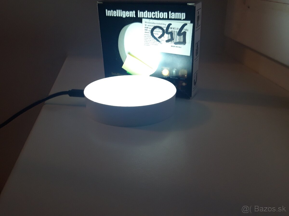 Lampa nabijatelna micro usb so sensorom pohybu