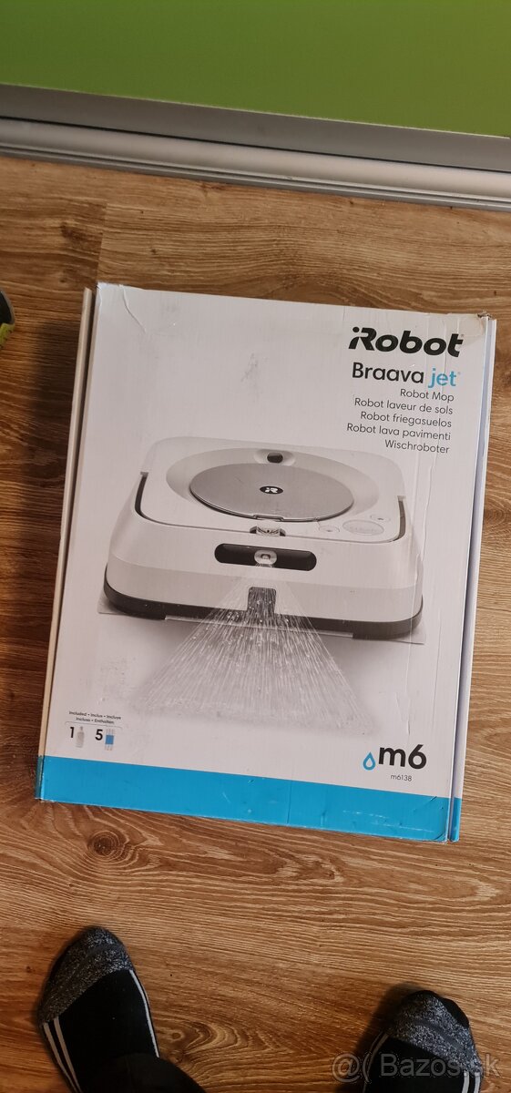 Robotický mop iRobot Braava Jet m6 6138