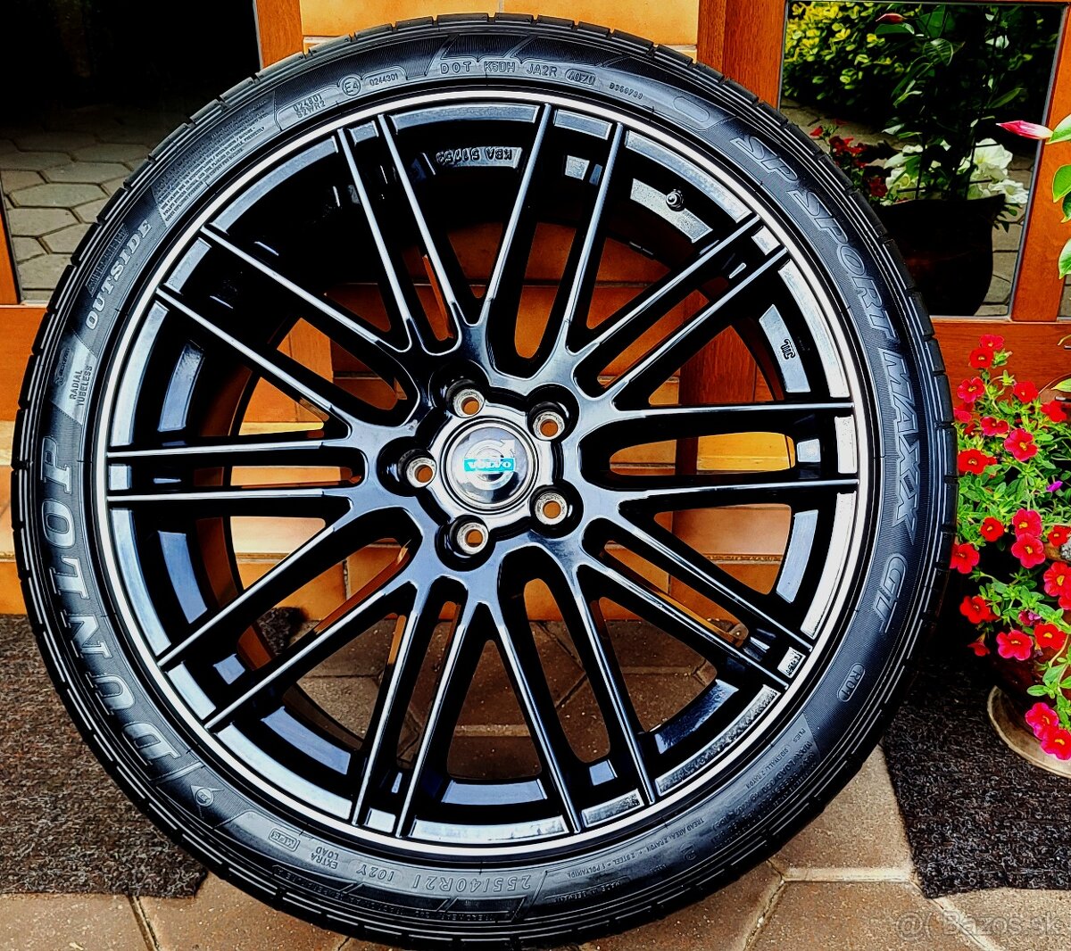 alu R21 5x108, senzory tlaku, (pneu 255/40) Volvo XC60