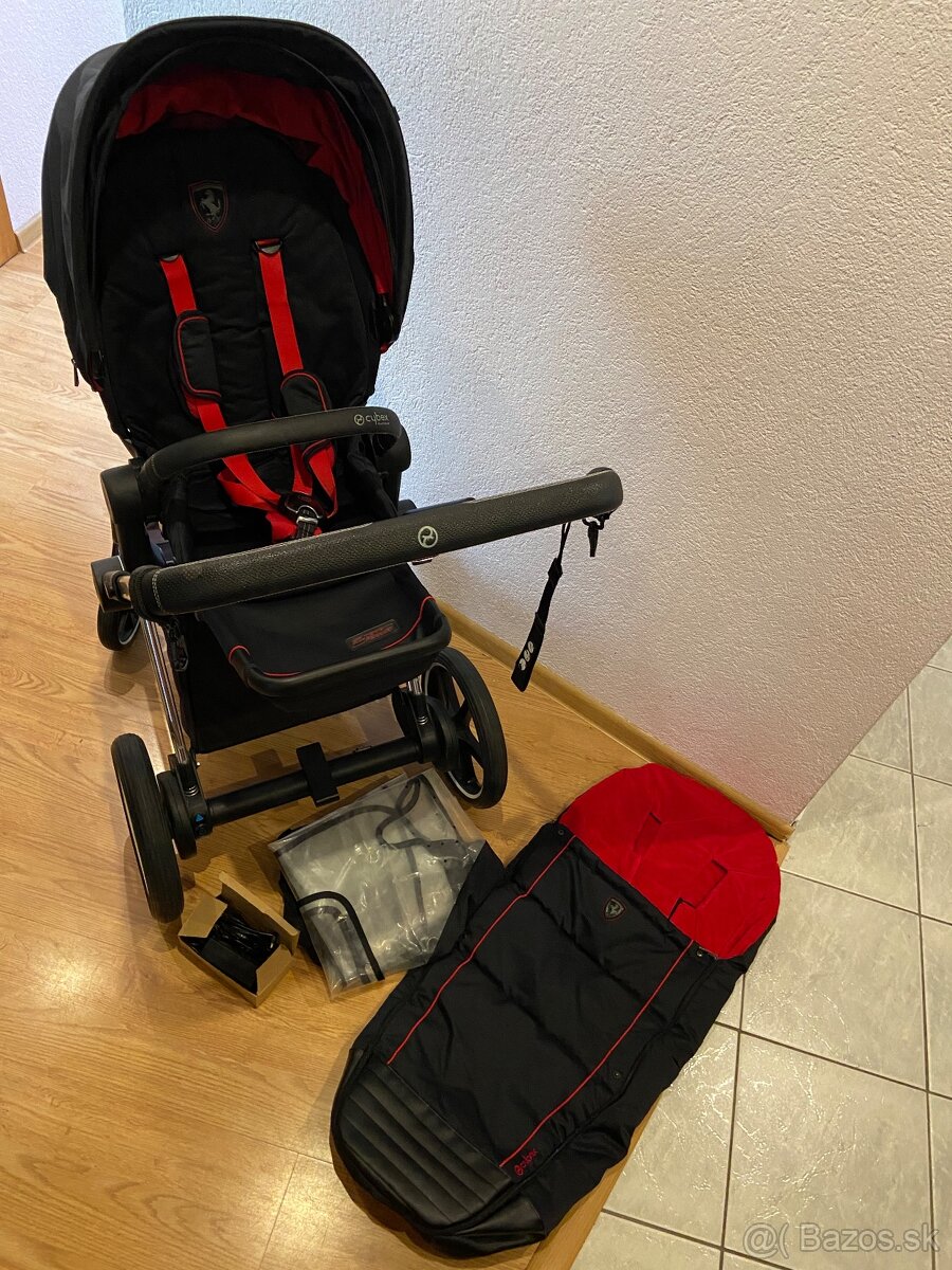 Cybex E-PRIAM 2021, seat, seatpack Ferrari black, plastenka - Poprad ...