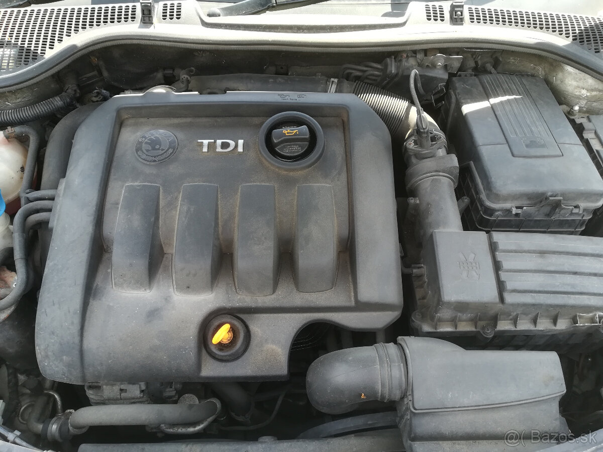 1,9 tdi 77kw octavia 2, škoda , motor, agregat, blok, hlava,