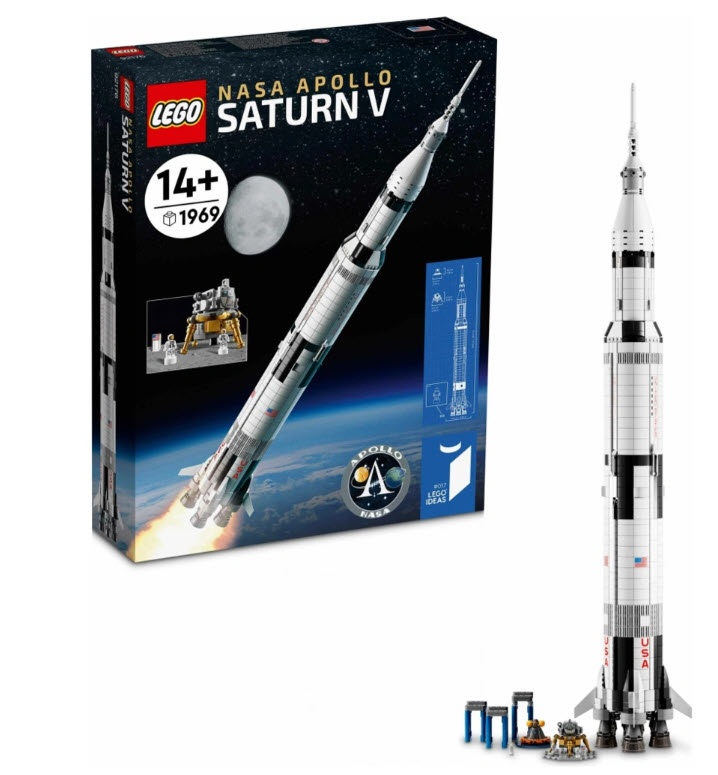 LEGO 92176 Vesmirna lod Apollo Saturn V