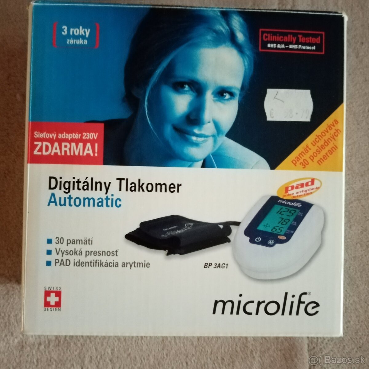 Tlakomer Microlife