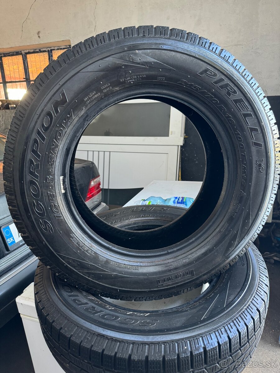 215/70 R16c Zimné Pirelli