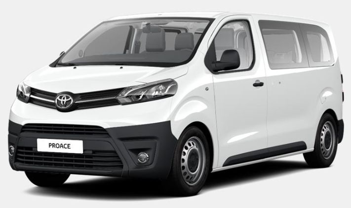 Na prenájom 8 miestna Toyota Proace