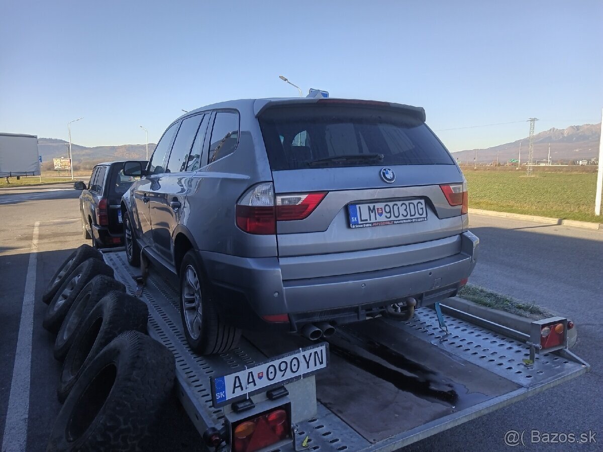 Rozpredám diely BMW X3 e83 facelift