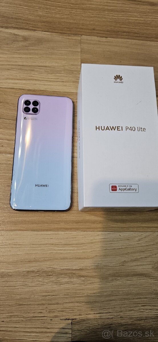 Huawei P40 Lite Gradientný ružový