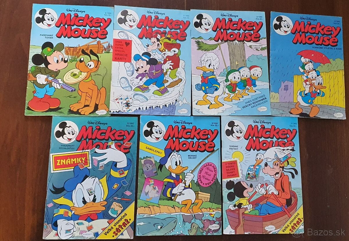 (Rezervované) Komiks - Mickey Mouse