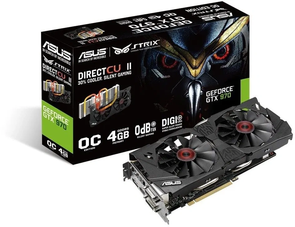 Predam Asus Strix GTX970 4G DDR5