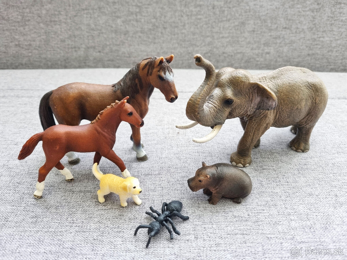 Figúrky zvieratiek (Schleich, Safari, Papo a iné)