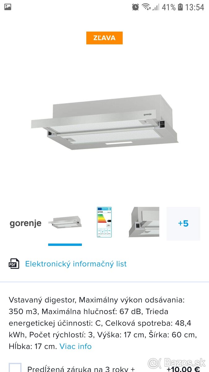 Gorenje a Kesseböhmer Lemans II