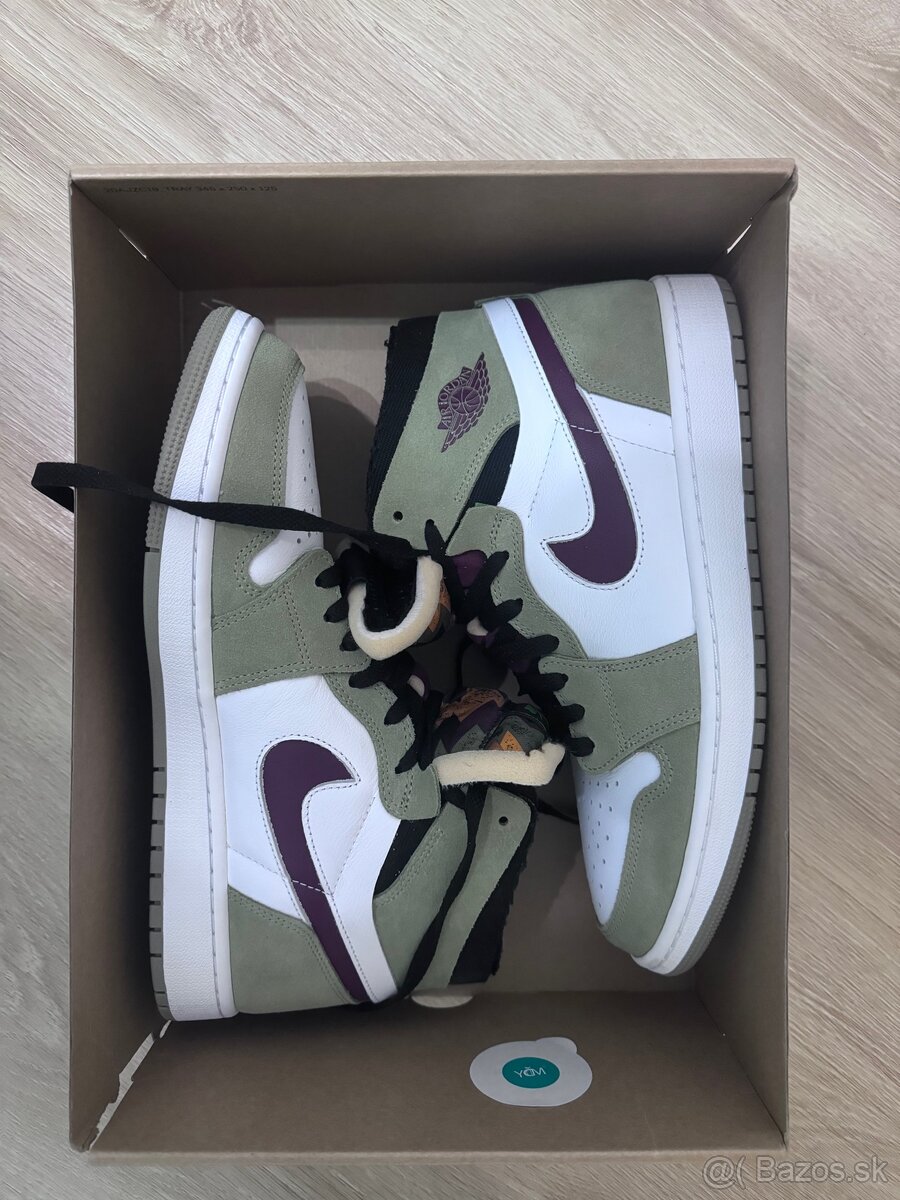 Nike Air Jordan 1 Zoom CMFT Neutral olive