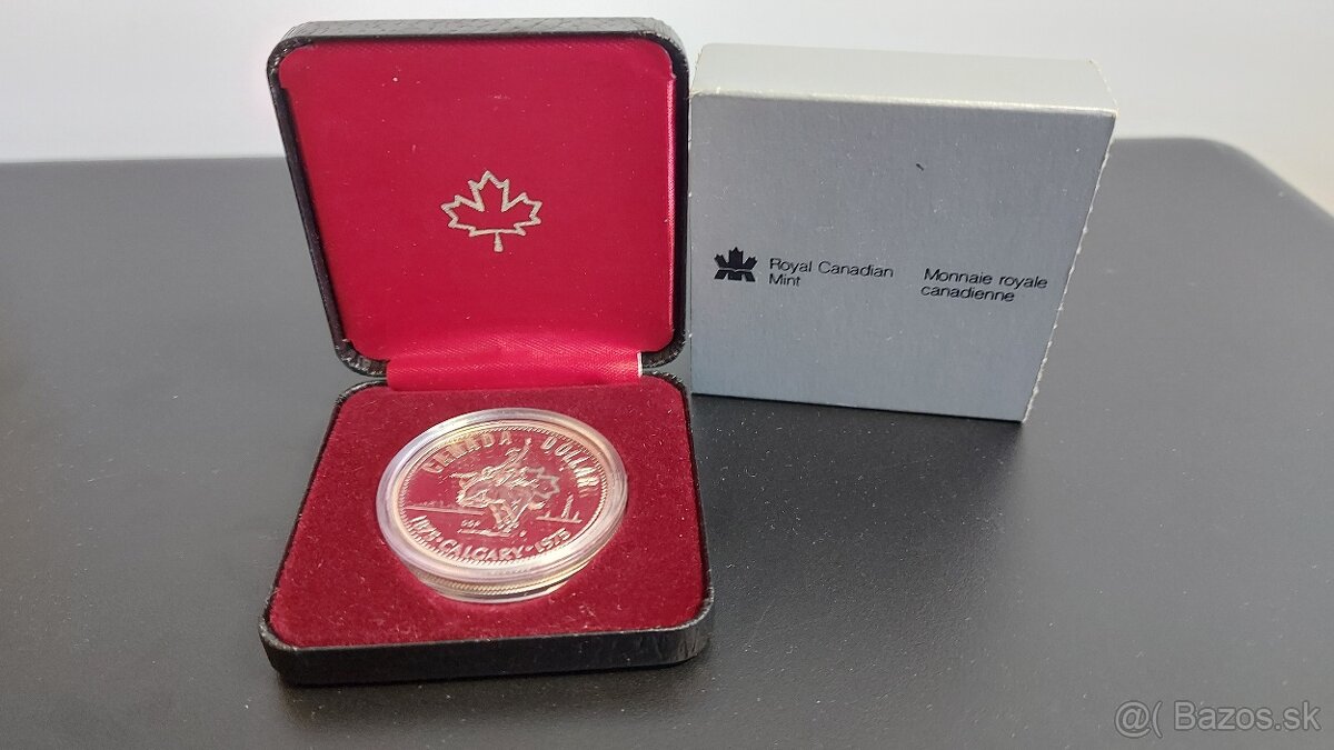 Investičná strieborná minca Kanada - Calgary