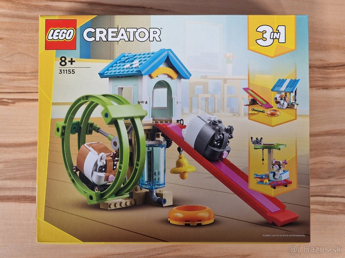 Lego Creator 31155 Kolotoč pre škrečka (Hamster Wheel)