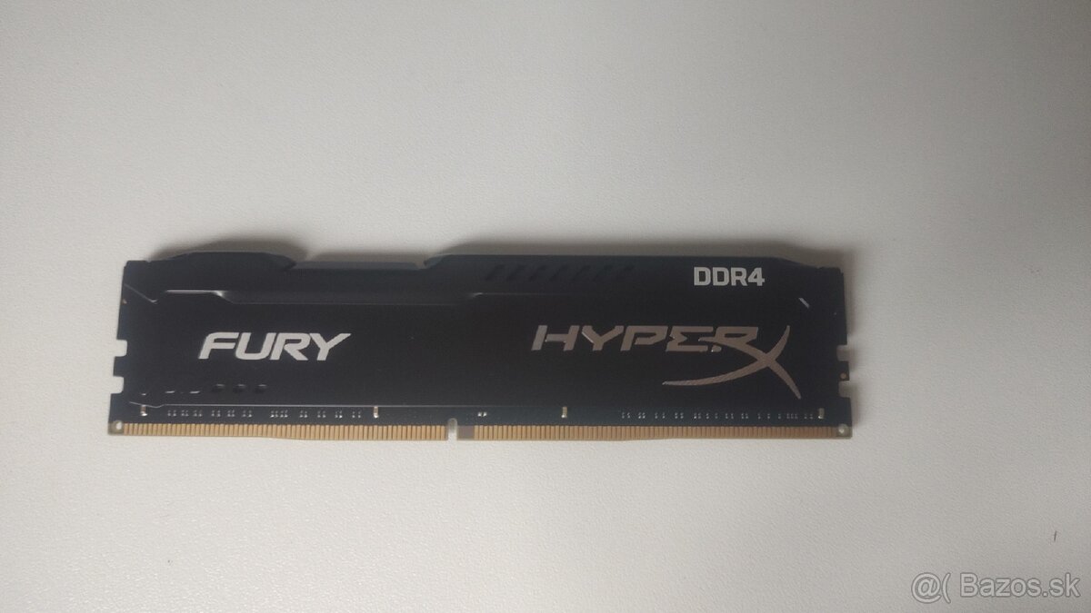 Hyperx fury 8GB DDR4