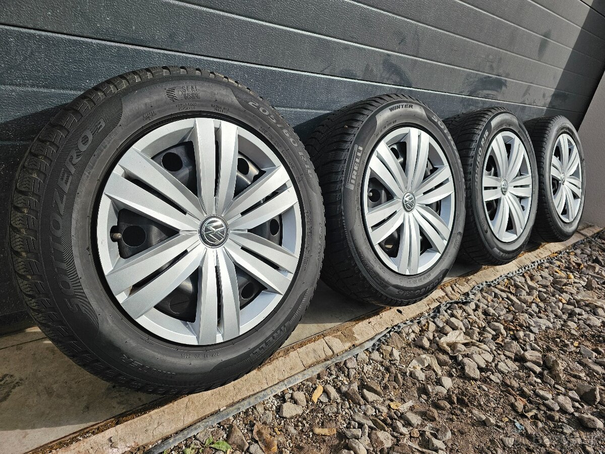 Zimná Sada Volkswagen Touran PIRELLI 205/60 R16