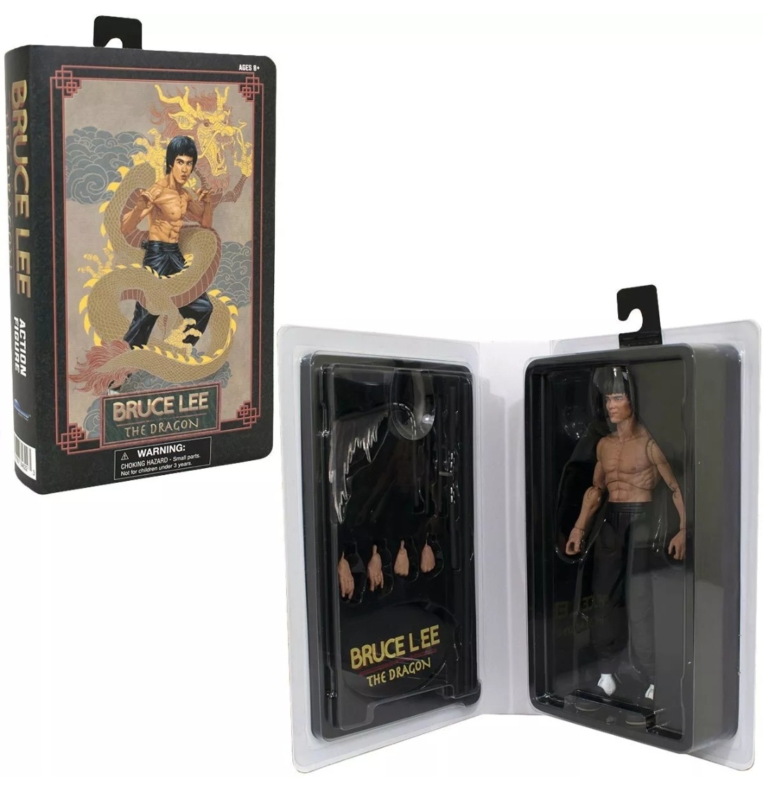 Figurka Bruce Lee, VHS styl obalu, limitka 4000 kusov