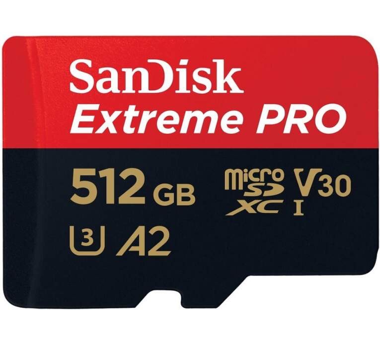 SANDISK EXTREME PRO MICRO SDXC 512 GB UHS-I U3