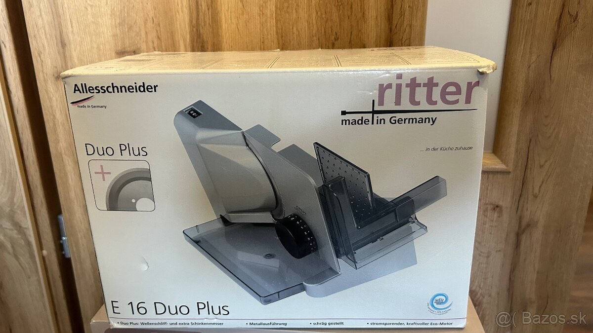 RITTER e16 Duo plus krájač